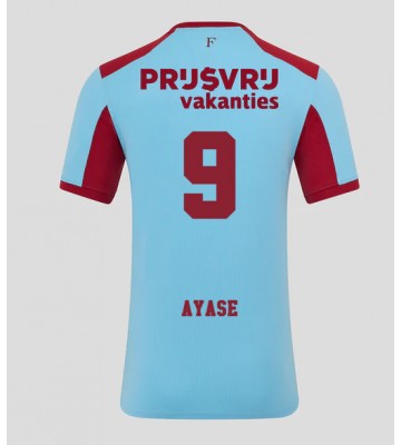 Feyenoord Ayase Ueda #9 Replica Third Stadium Shirt 2025-26 Short Sleeve